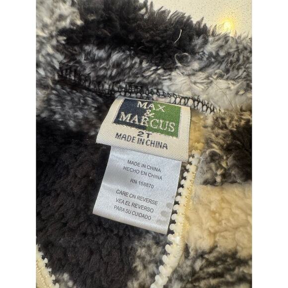 Max & Marcus Toddler Unisex 2T Plaid Jacket NWT - Picture 4 of 5